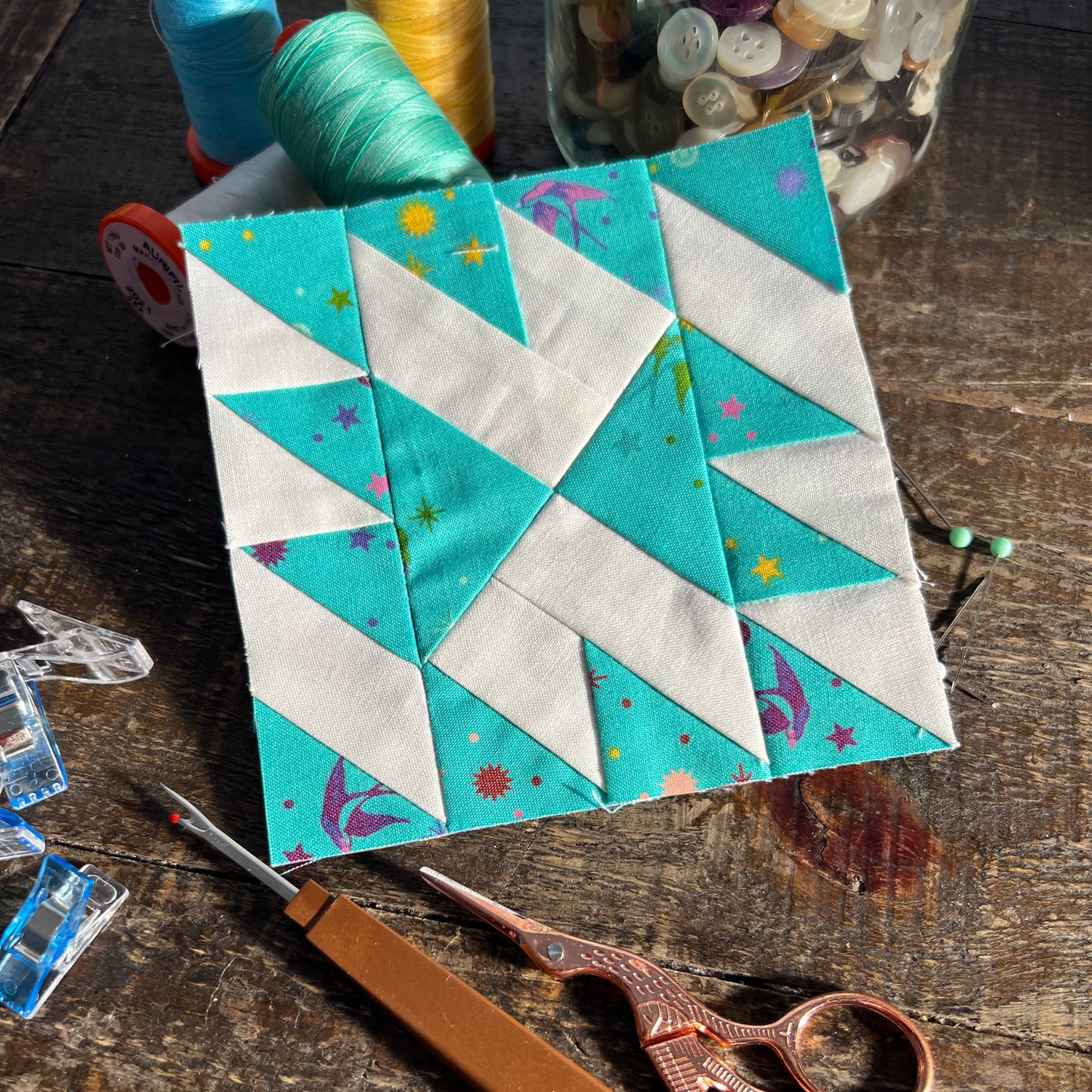 The Jane Stickle Quilt BOM - Shipping May 2026