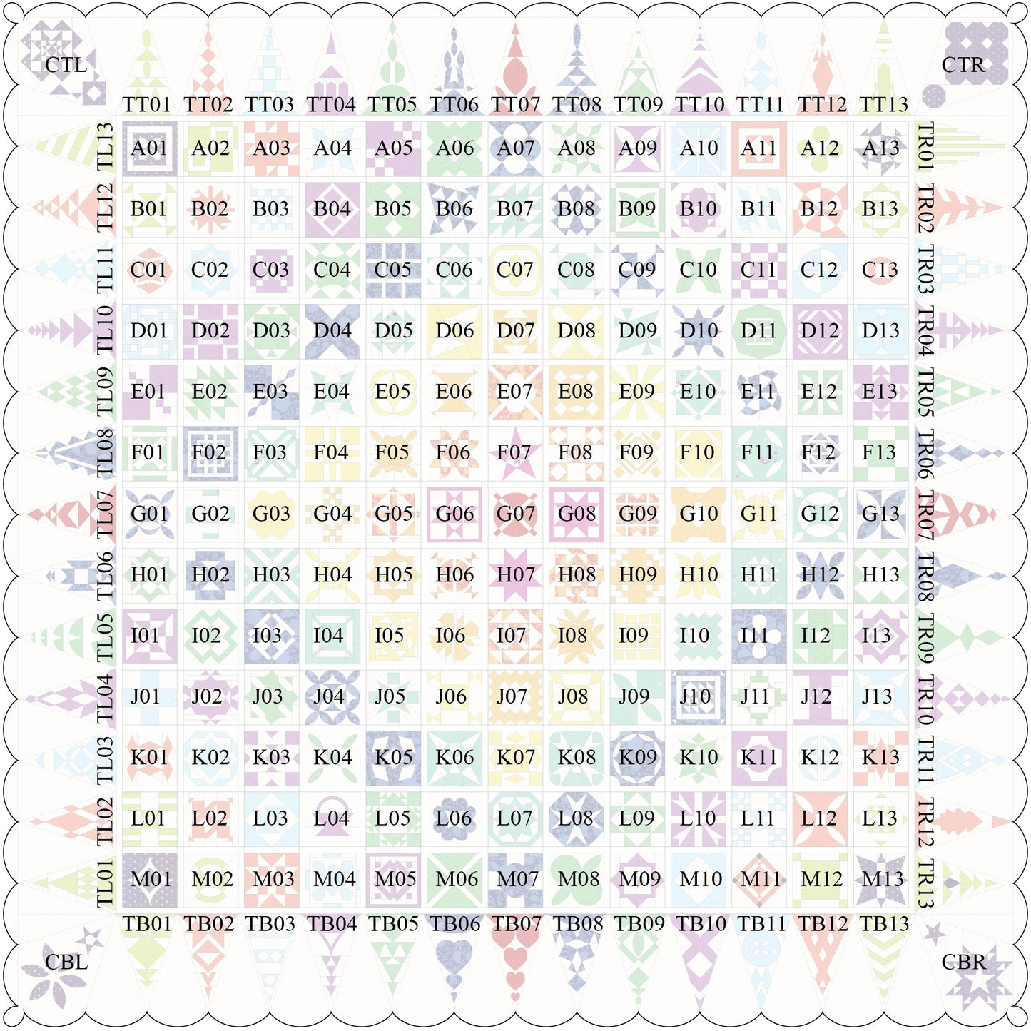 The Jane Stickle Quilt BOM Subscription